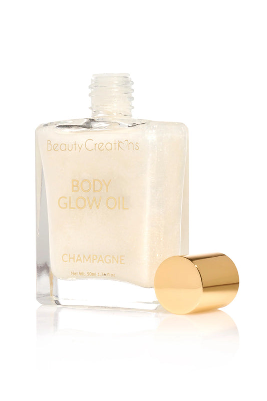 Aceite corporal Body Glow Beauty Creations- Champagne