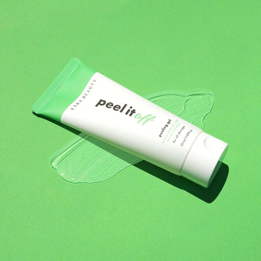 Gel Exfoliante Peel It Off de Kara Beauty - La solución efectiva para una piel suave y radiante