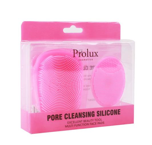 Cepillo limpiador facial de silicona Prolux Cosmetics - Kosmabell Rosa