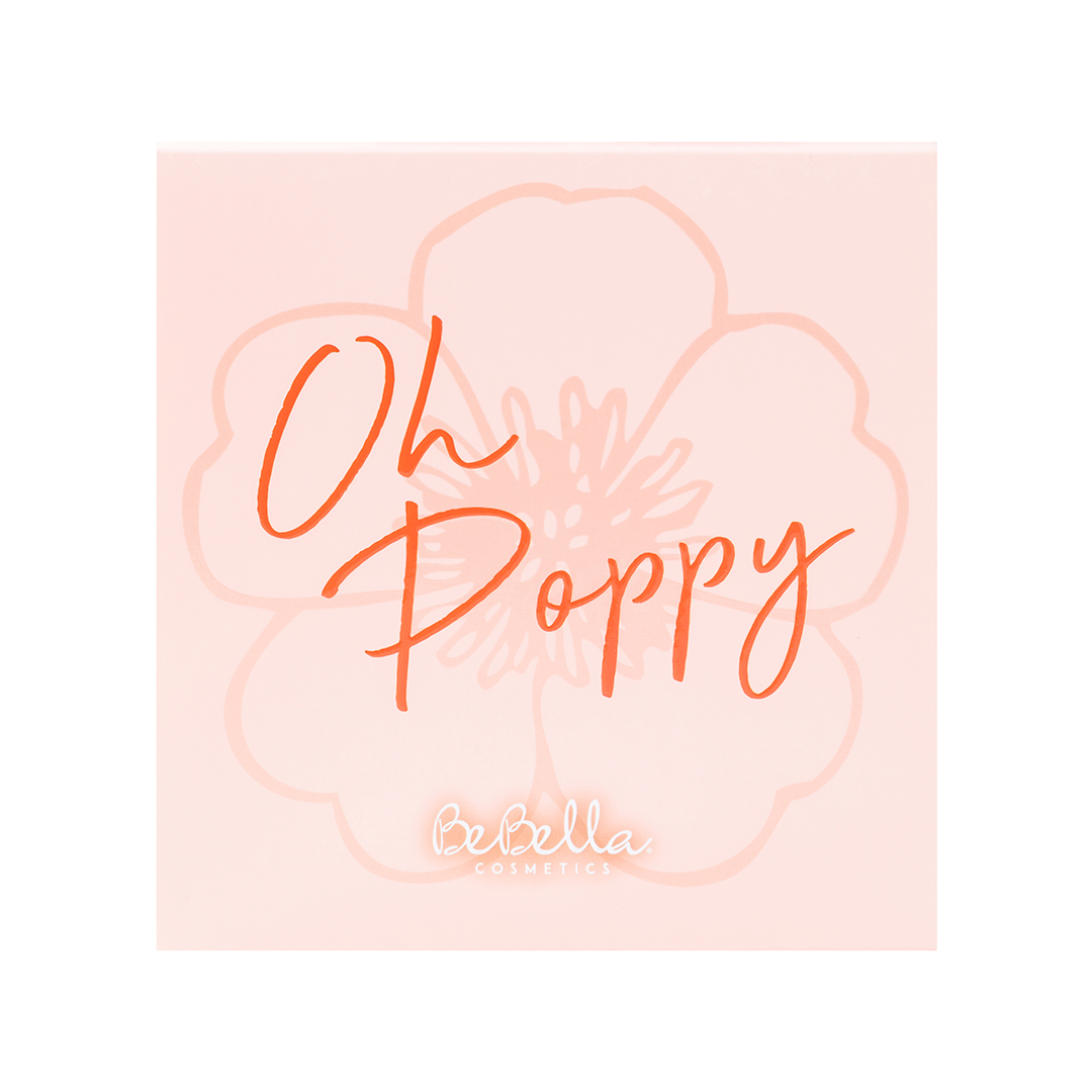 Paleta de Sombras "Oh Poppy" de Bebella Cosmetics - Kosmabell